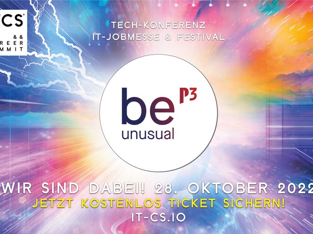 Wir sind dabei – Sei beim ITCS dabei – Tech Konferenz, IT-Jobmesse & Festival am 28.10 im MOC in München! 🚀